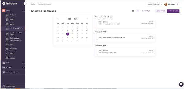 Add Calendar Events To Website